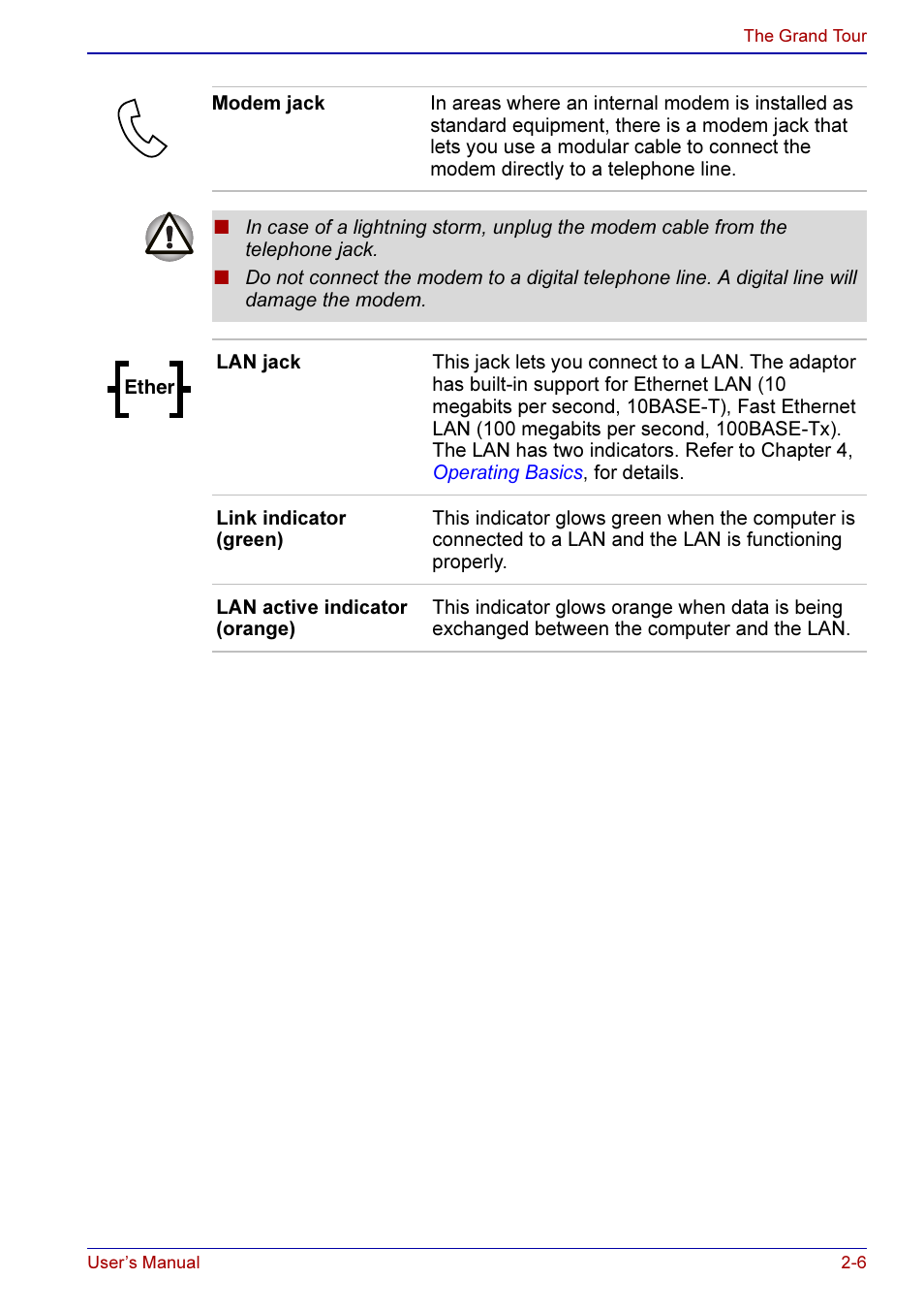 Toshiba A50 User Manual | Page 50 / 211