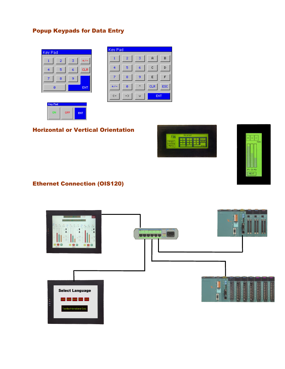 Toshiba Network Device OIS120 User Manual | Page 8 / 16
