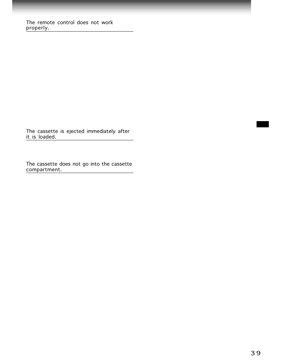 Toshiba W-701 User Manual | Page 39 / 42