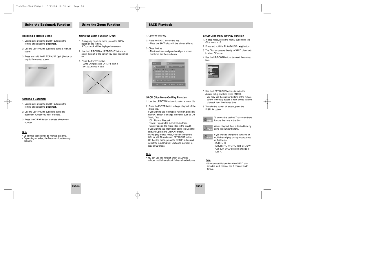 Toshiba SD-4960SU User Manual | Page 11 / 20