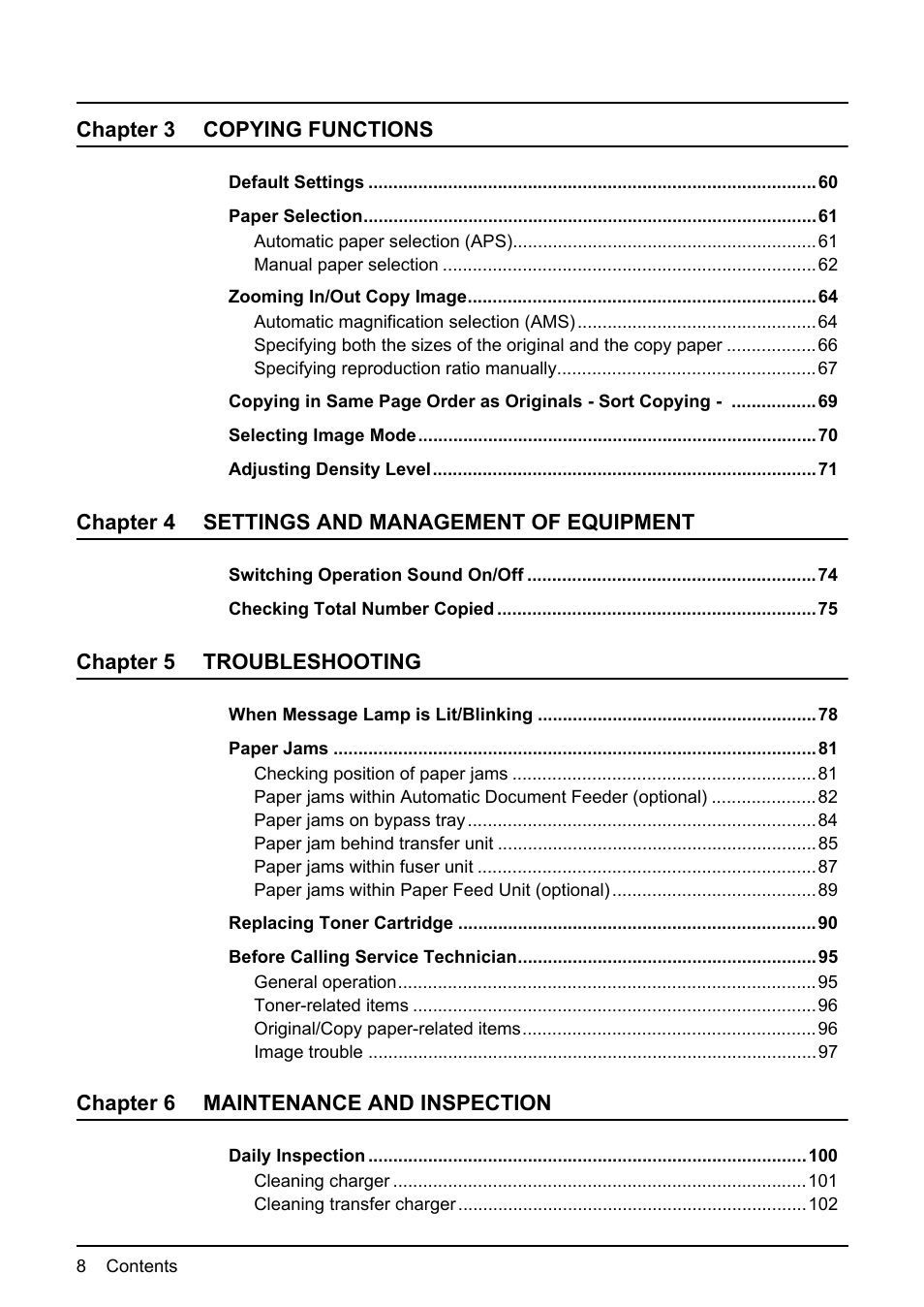 Toshiba e-STUDIO203 User Manual | Page 10 / 116