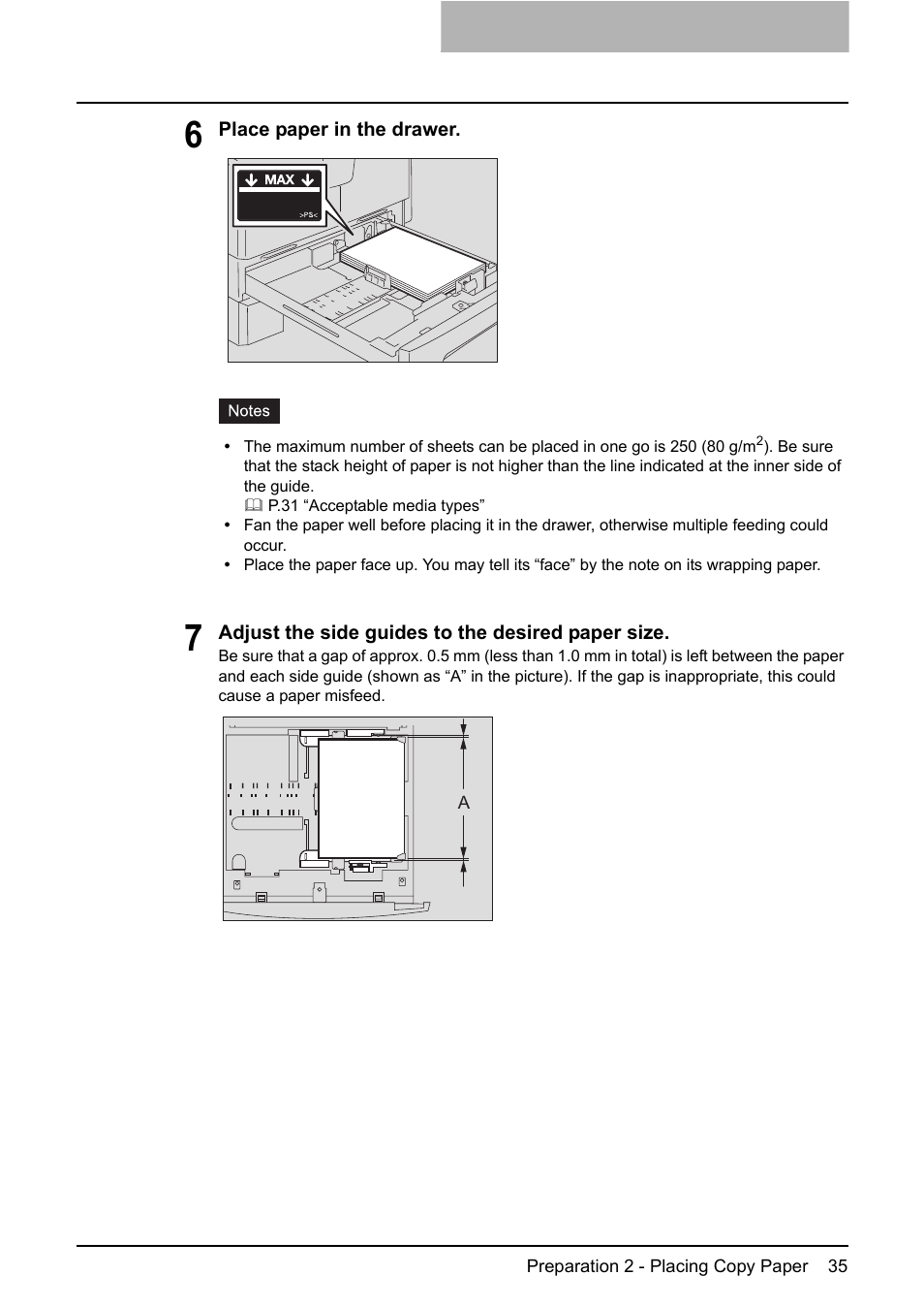 Toshiba e-STUDIO203 User Manual | Page 37 / 116