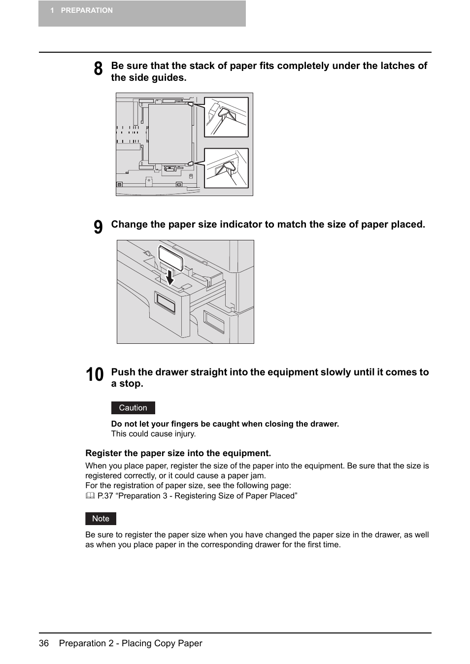 Toshiba e-STUDIO203 User Manual | Page 38 / 116