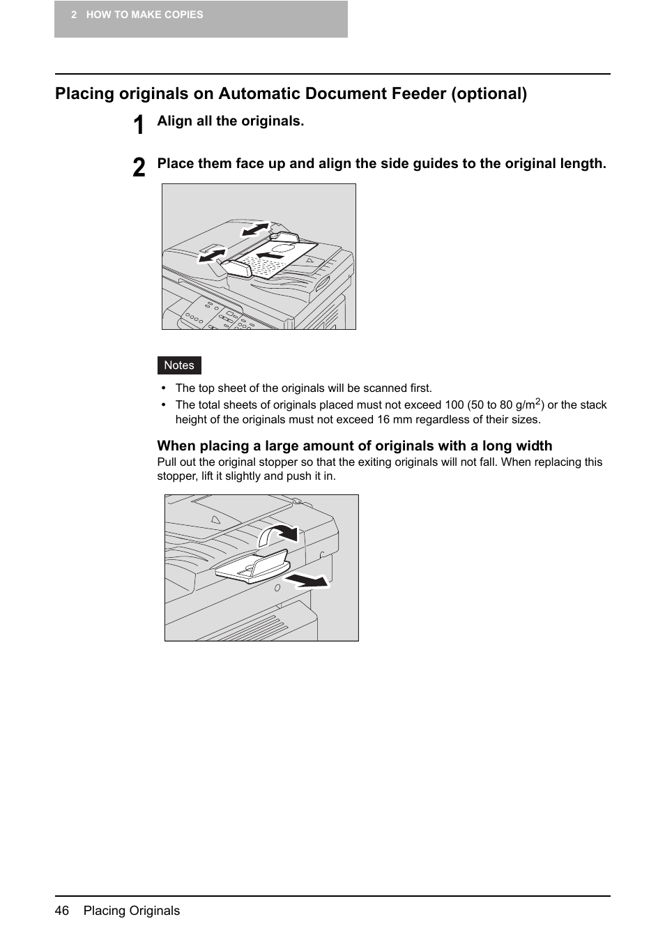 Toshiba e-STUDIO203 User Manual | Page 48 / 116