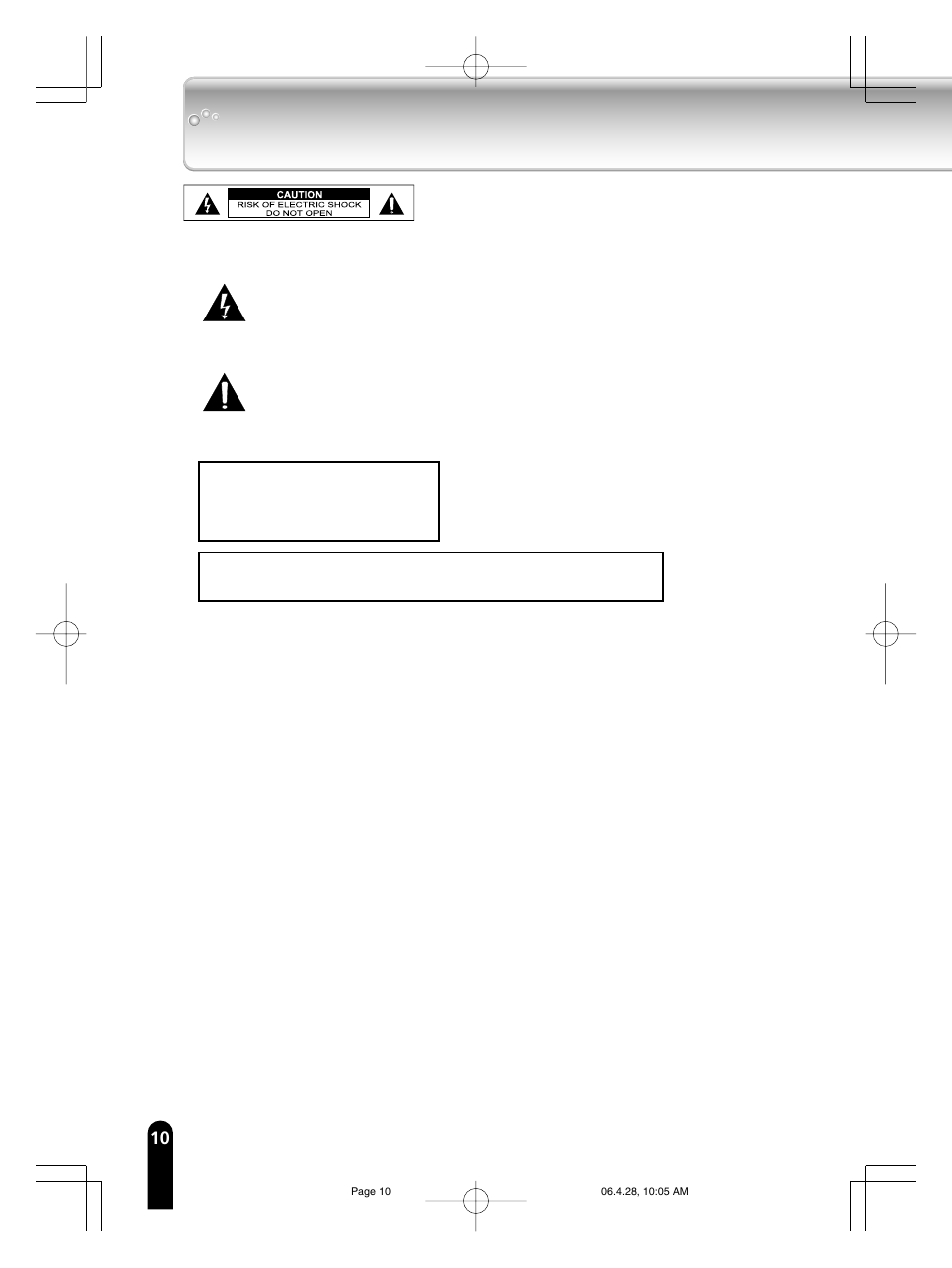 Important safeguards (cont.) | Toshiba IK-WB15A User Manual | Page 10 / 16