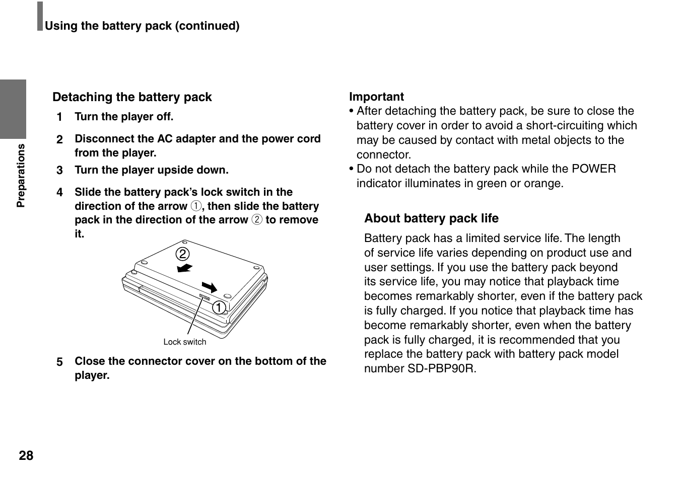 Toshiba SD-P1900SR User Manual | Page 28 / 76