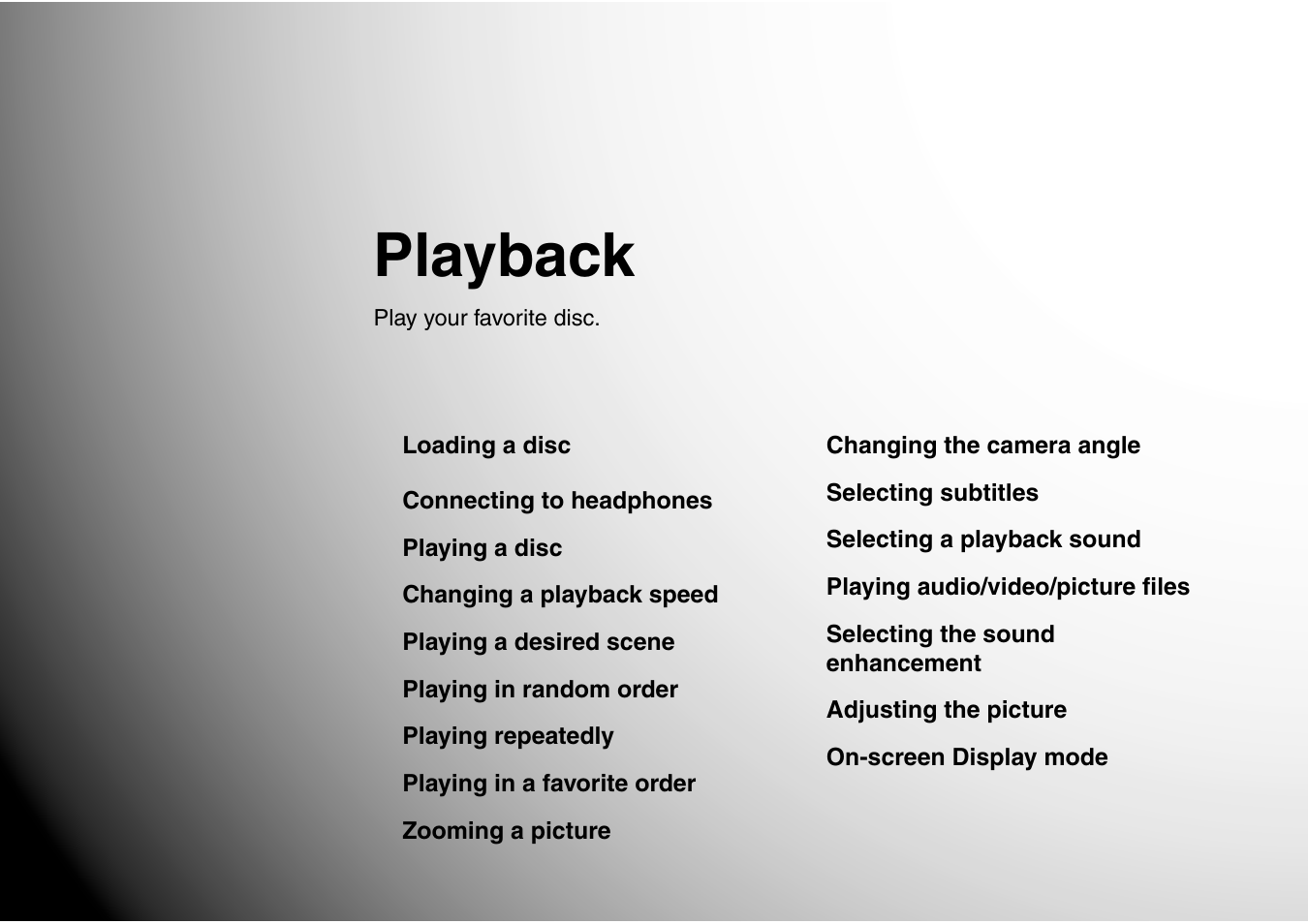 Playback | Toshiba SD-P1900SR User Manual | Page 31 / 76