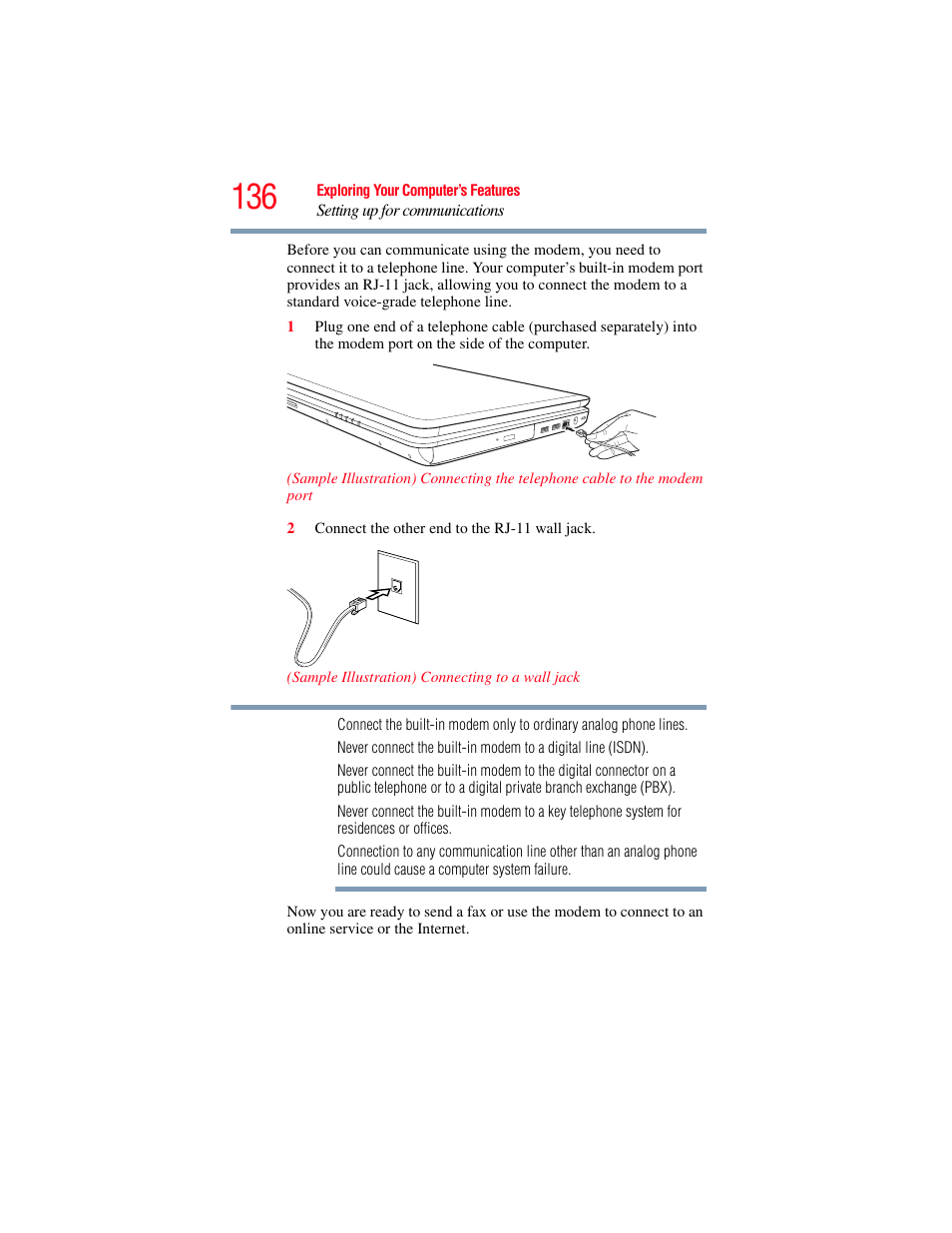 Toshiba SATELLITE A500 User Manual | Page 136 / 248