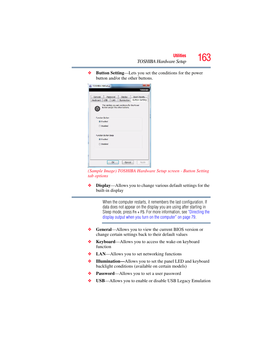 Toshiba SATELLITE A500 User Manual | Page 163 / 248