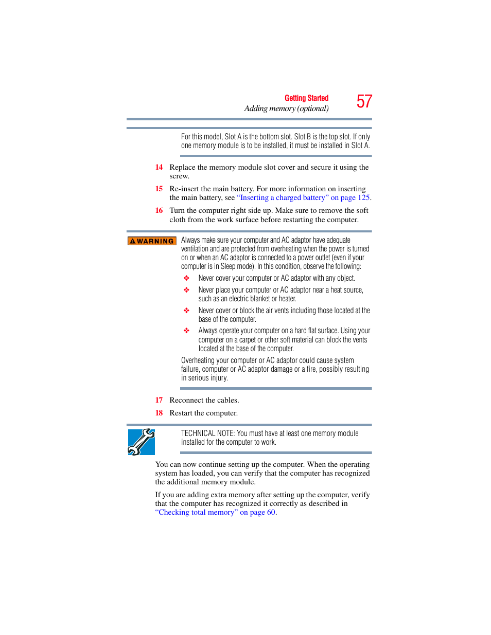Toshiba SATELLITE A500 User Manual | Page 57 / 248