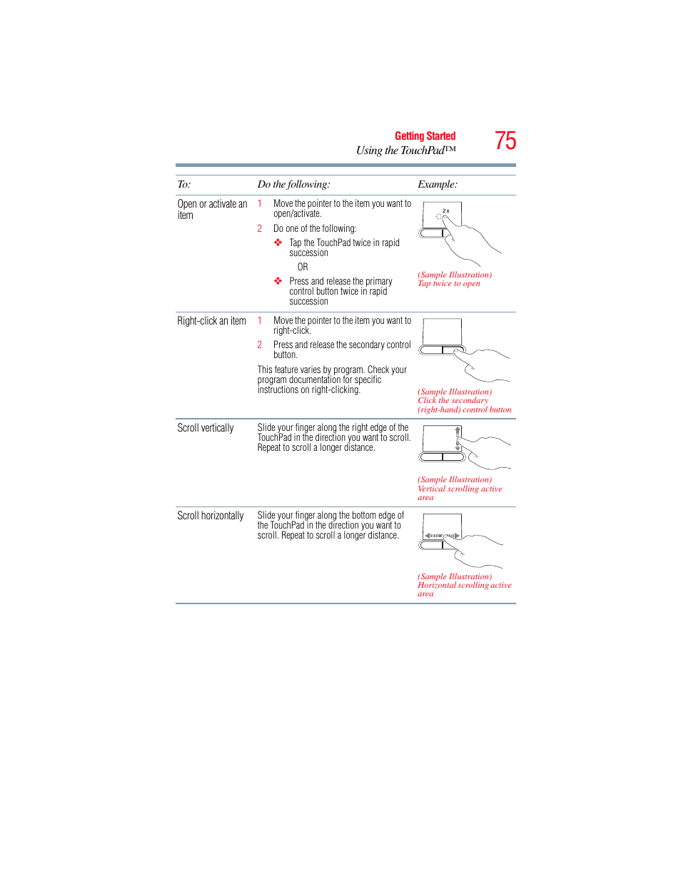 Toshiba SATELLITE A500 User Manual | Page 75 / 248