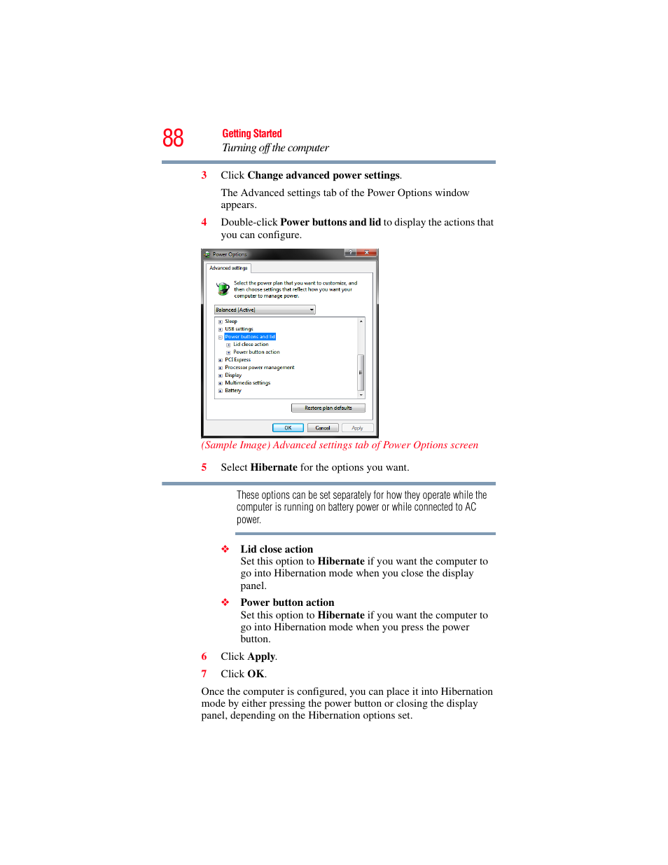 Toshiba SATELLITE A500 User Manual | Page 88 / 248