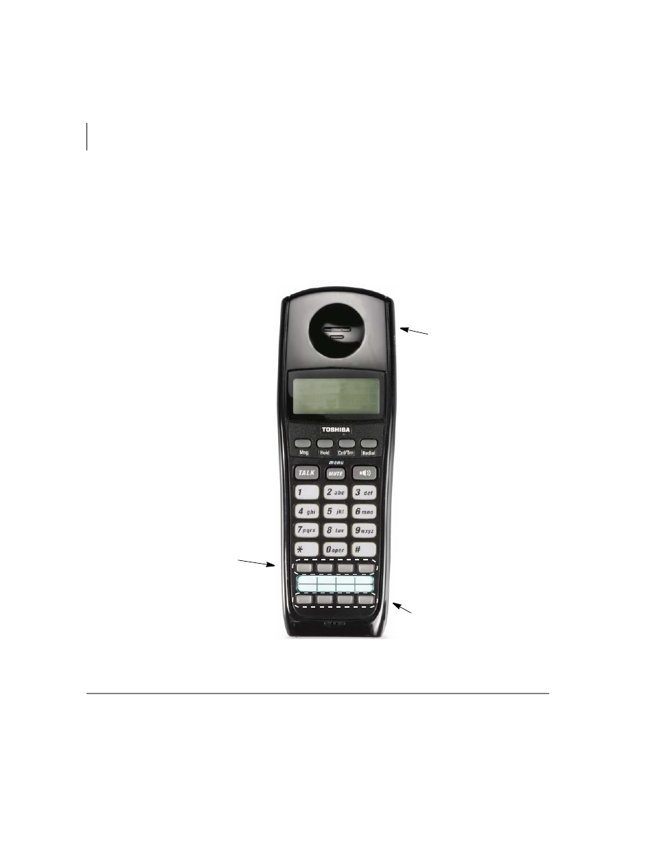 Handset | Toshiba Strata DKT2404-DECT User Manual | Page 14 / 62