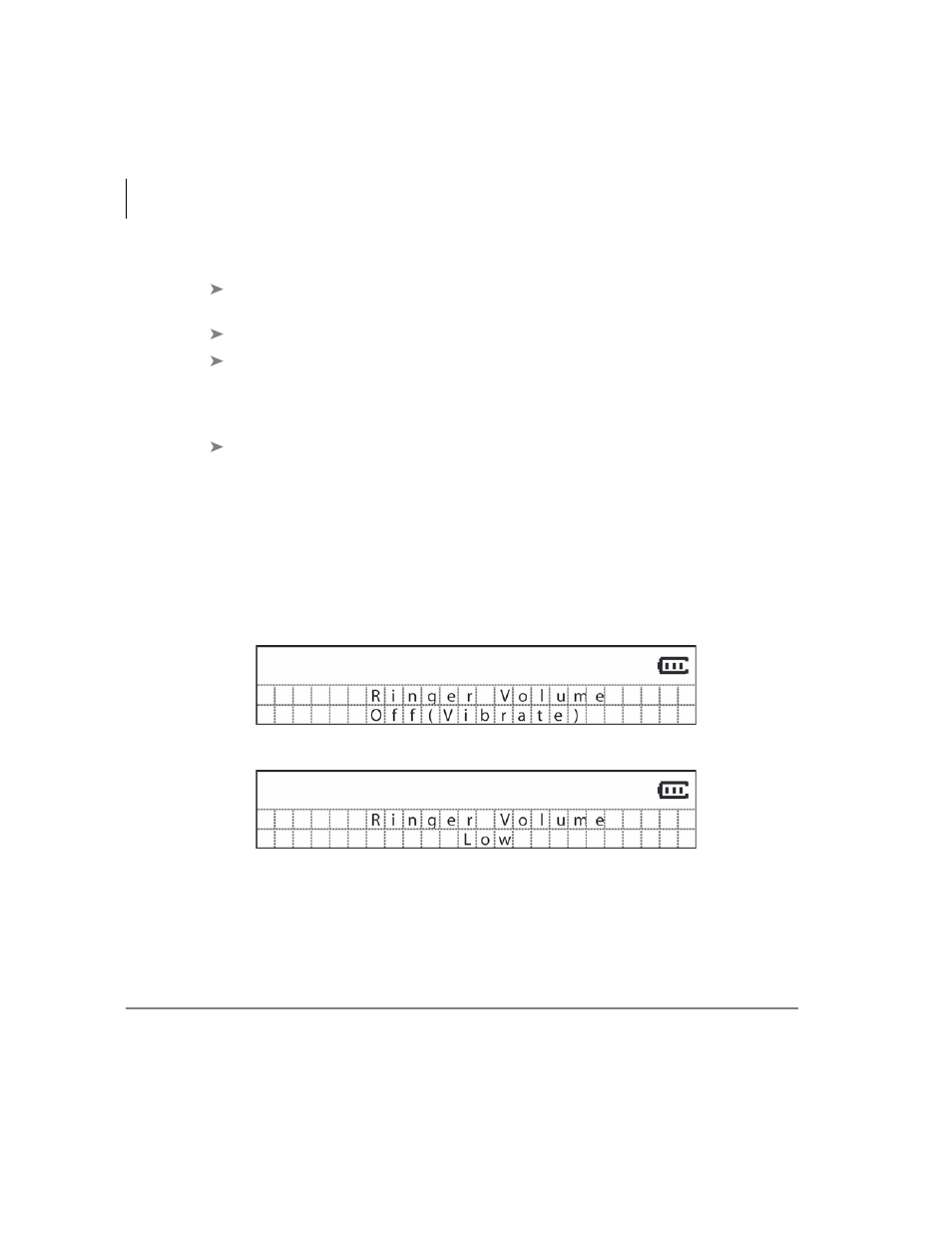 Hands free volume setting ring volume setting, Hands free, Volume setting | Ring volume setting | Toshiba Strata DKT2404-DECT User Manual | Page 38 / 62