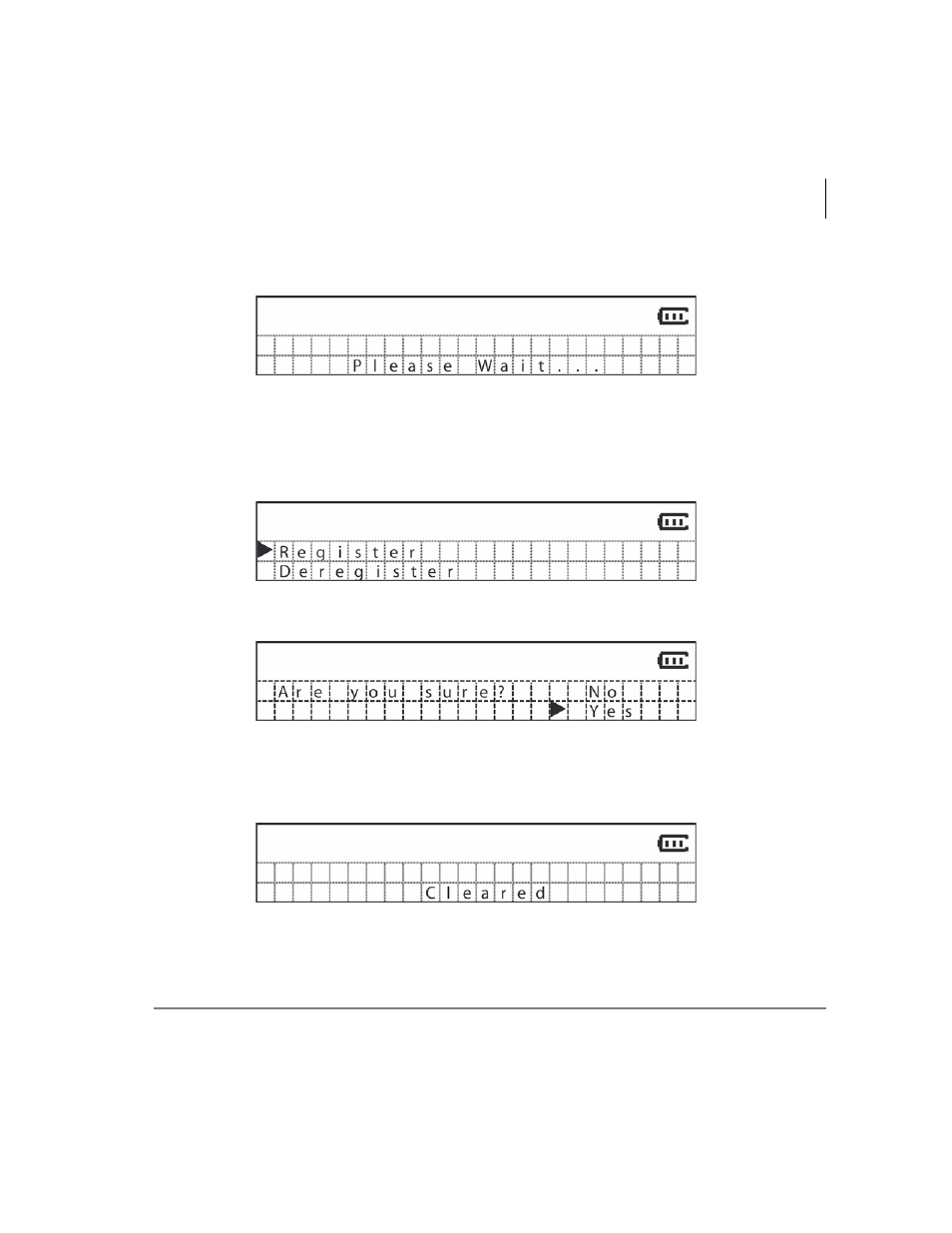 Deregistration | Toshiba Strata DKT2404-DECT User Manual | Page 43 / 62