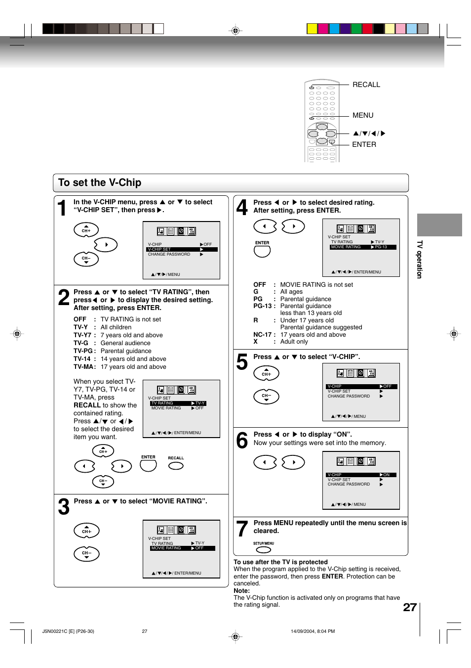 Toshiba SD-P4000 User Manual | Page 27 / 54