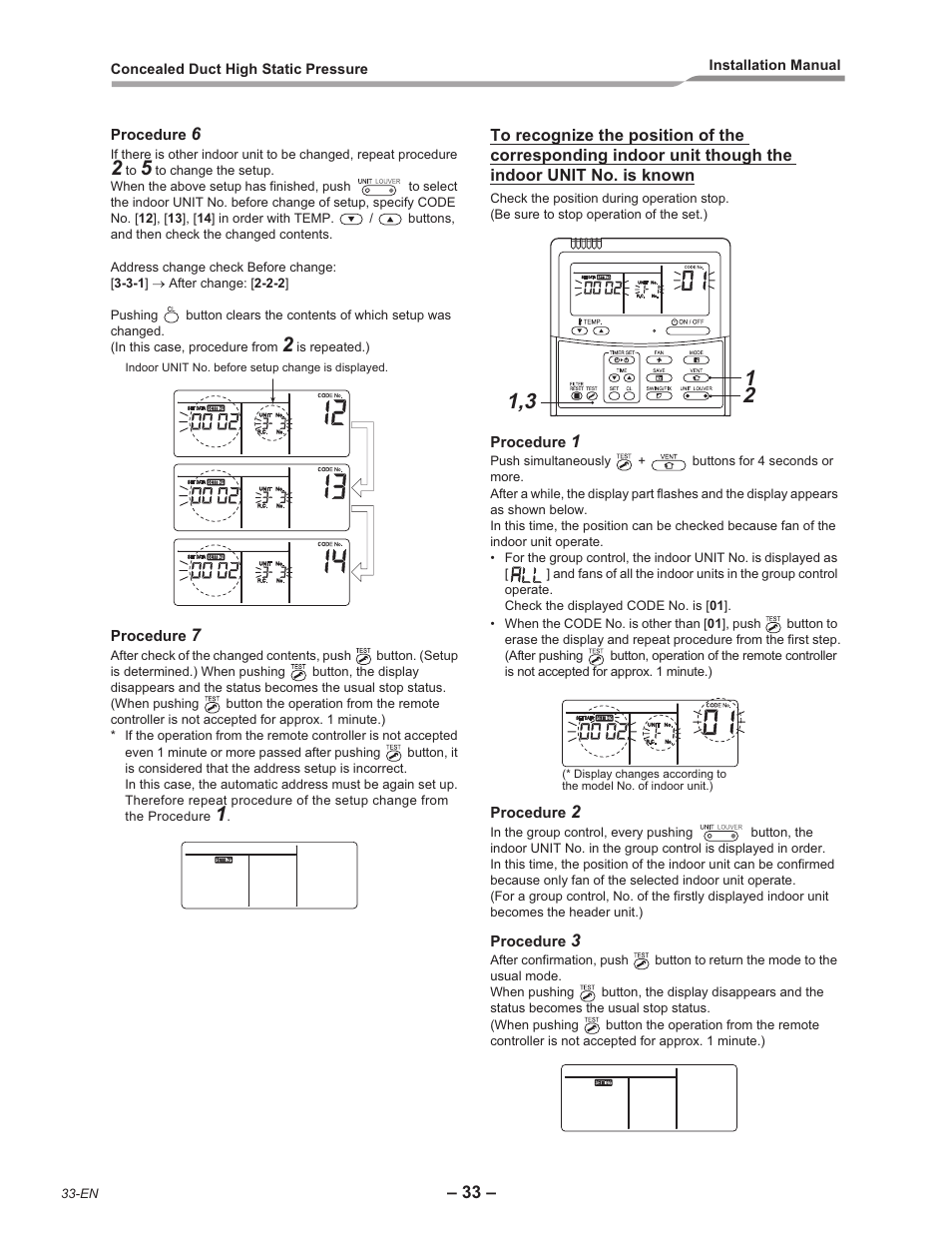 Toshiba RAV-SM2242DT-E User Manual | Page 34 / 41
