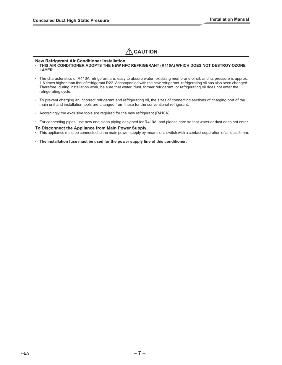Toshiba RAV-SM2242DT-E User Manual | Page 8 / 41