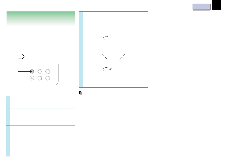 Overlaying projection | Toshiba 3 LCD Data TLP680U User Manual | Page 39 / 52