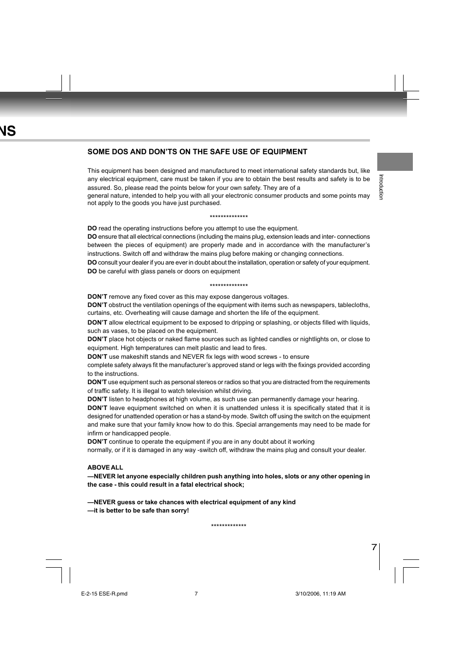 Toshiba E-2-15 ESE-R User Manual | Page 6 / 14