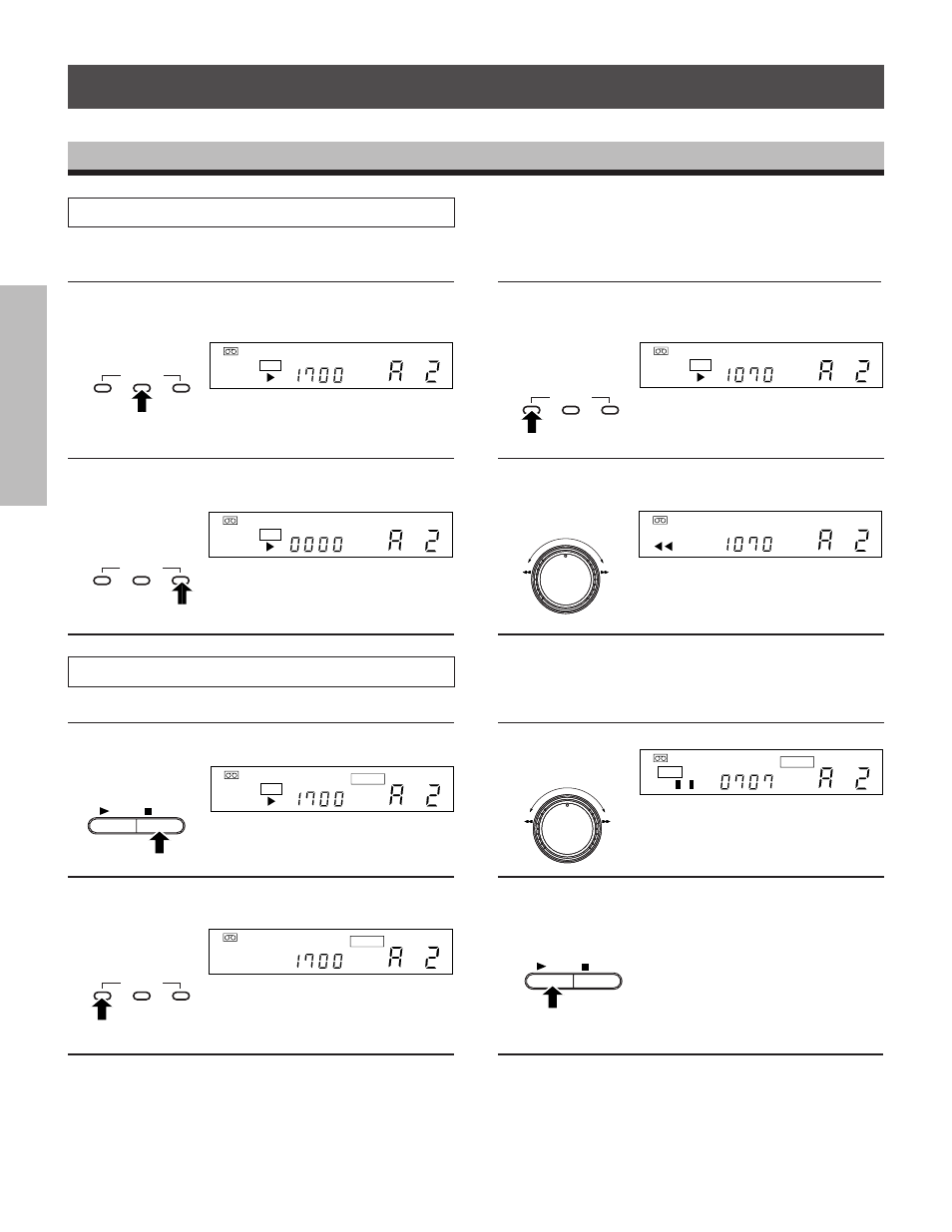 Counter displays | Toshiba kV-9960A User Manual | Page 20 / 52