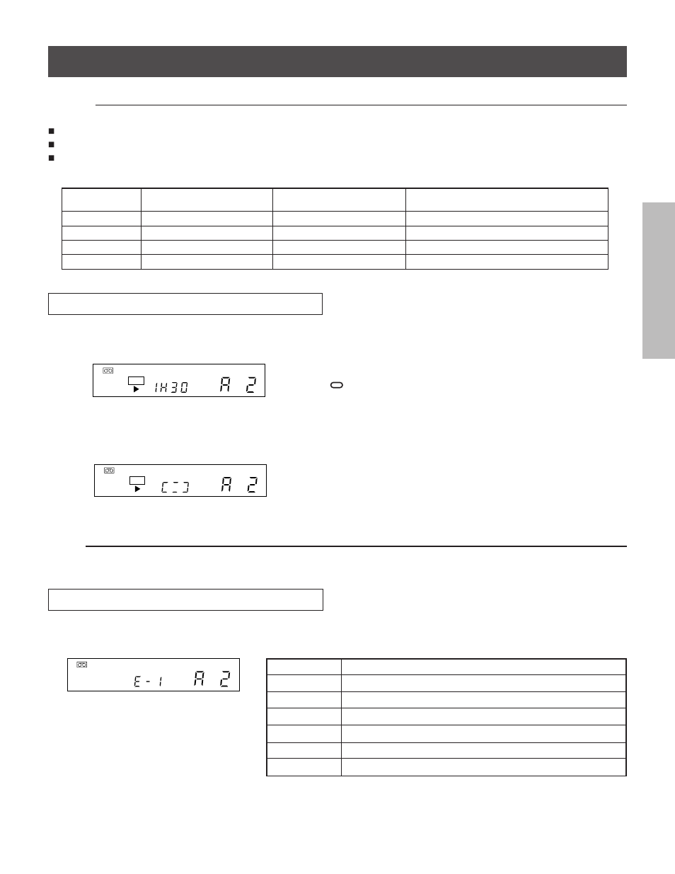 Tape remain, Error message | Toshiba kV-9960A User Manual | Page 21 / 52