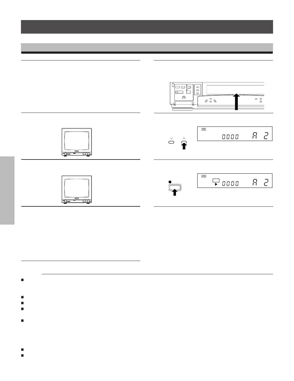 Ecording operation, Recording | Toshiba kV-9960A User Manual | Page 24 / 52