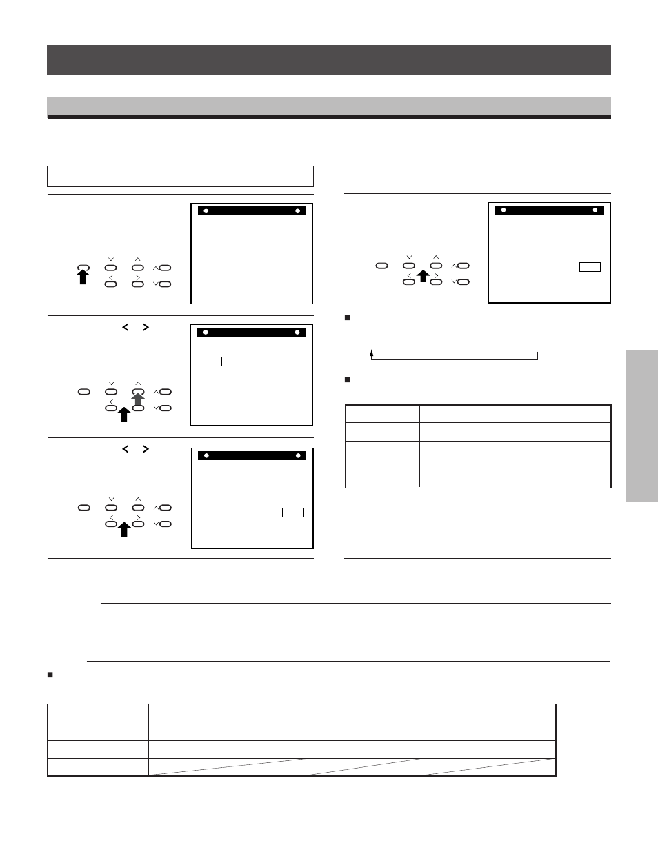 Operation after tape end detection, How to set to stop at end of tape, Caution | Toshiba kV-9960A User Manual | Page 35 / 52