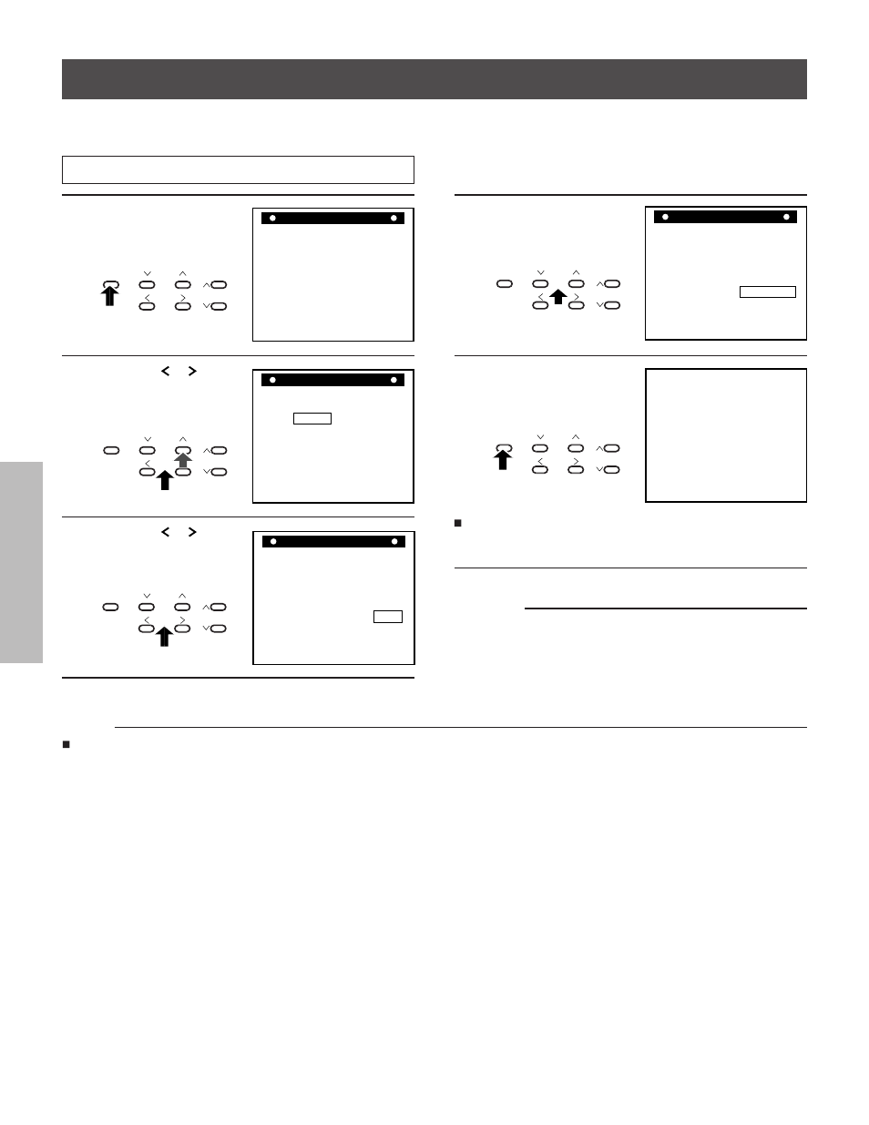 How to set to auto rewind at end of tape, Caution | Toshiba kV-9960A User Manual | Page 36 / 52