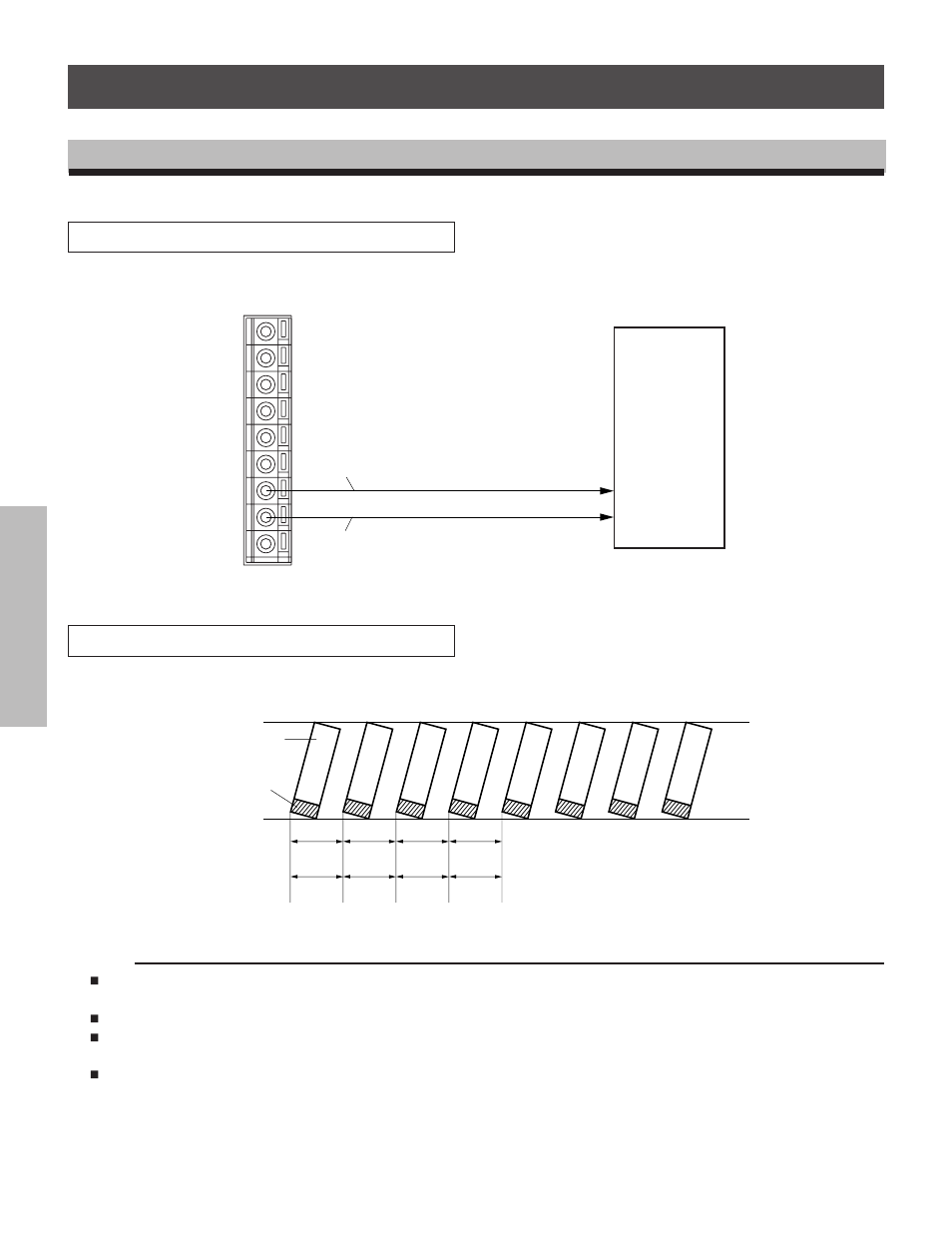 Recording with the sequential switcher, Connection with the sequential switcher, Timing for camera switching | Toshiba kV-9960A User Manual | Page 38 / 52