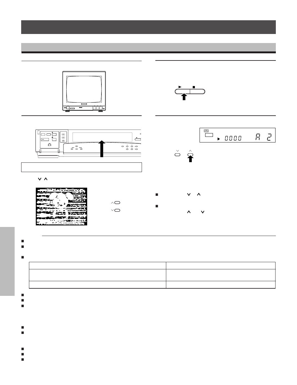 Layback operation, Playback, Tracking adjustment | Toshiba kV-9960A User Manual | Page 40 / 52