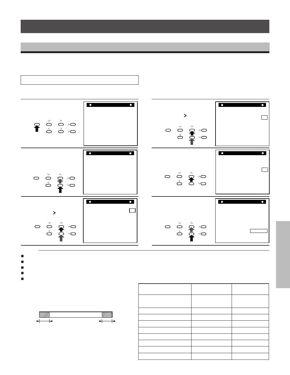 Time date search, Search operation | Toshiba kV-9960A User Manual | Page 43 / 52