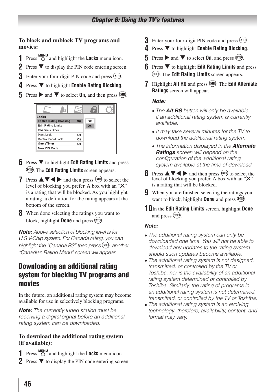 Toshiba 26AV502RZ User Manual | Page 46 / 64