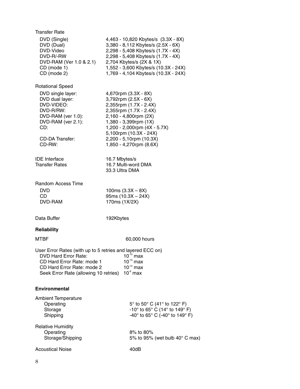 Toshiba SD-C2612 User Manual | Page 10 / 12