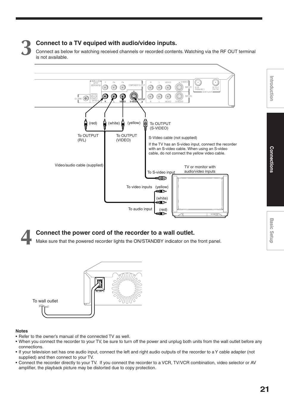 Toshiba RD-XS34SC User Manual | Page 21 / 52