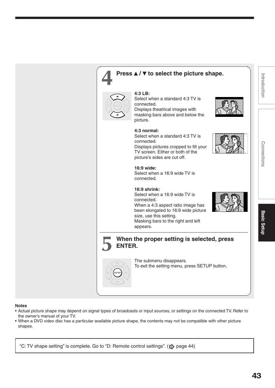 Toshiba RD-XS34SC User Manual | Page 43 / 52