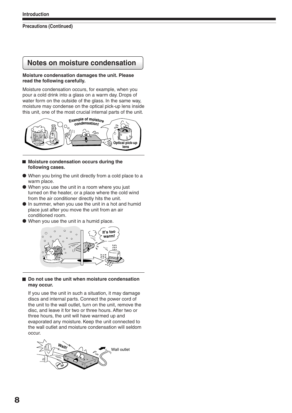 Toshiba RD-XS34SC User Manual | Page 8 / 52