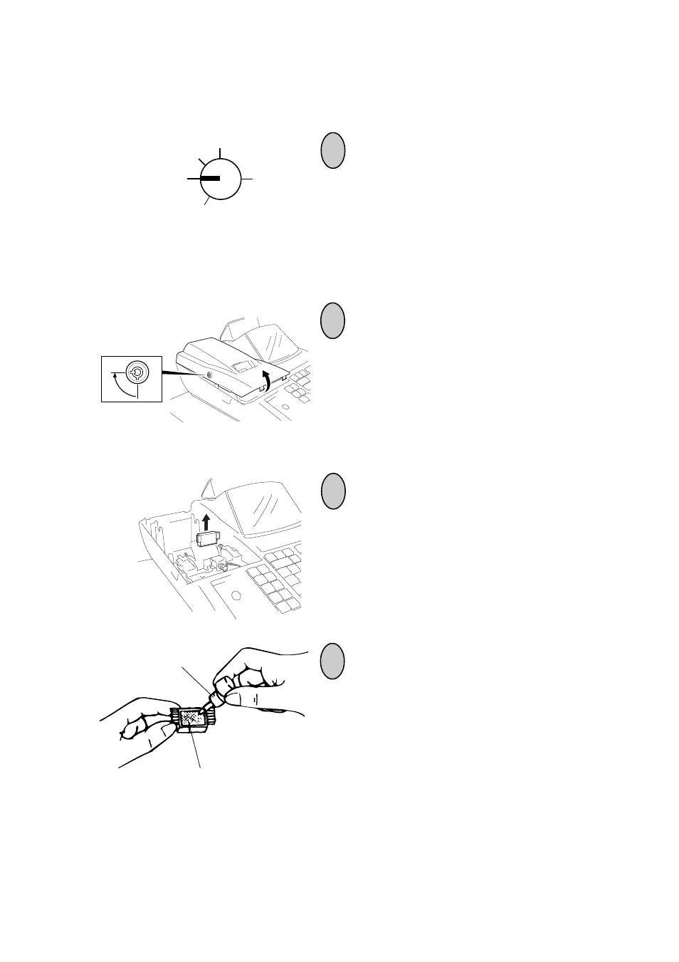 Replenishing ink to the store name stamp | Toshiba TEC MA-186 User Manual | Page 101 / 119