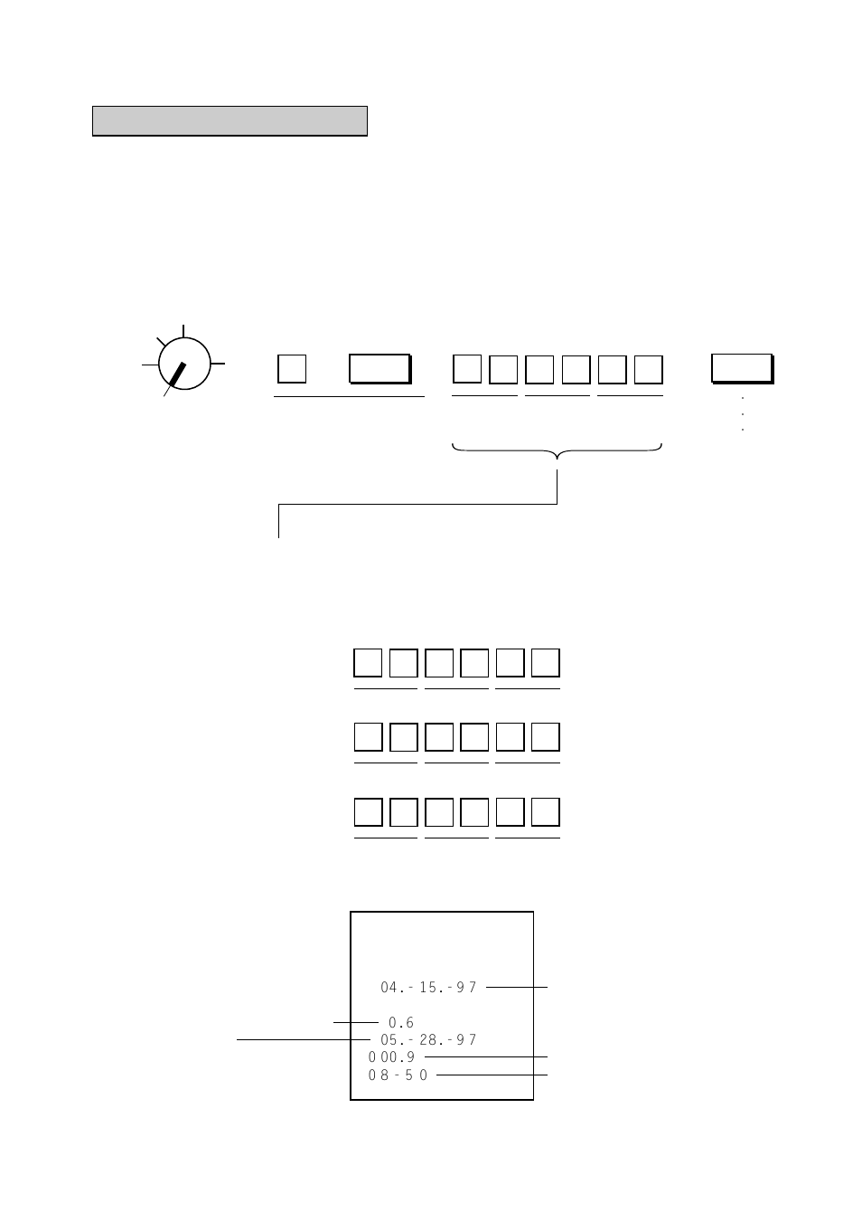 Date setting or adjustment | Toshiba TEC MA-186 User Manual | Page 20 / 119