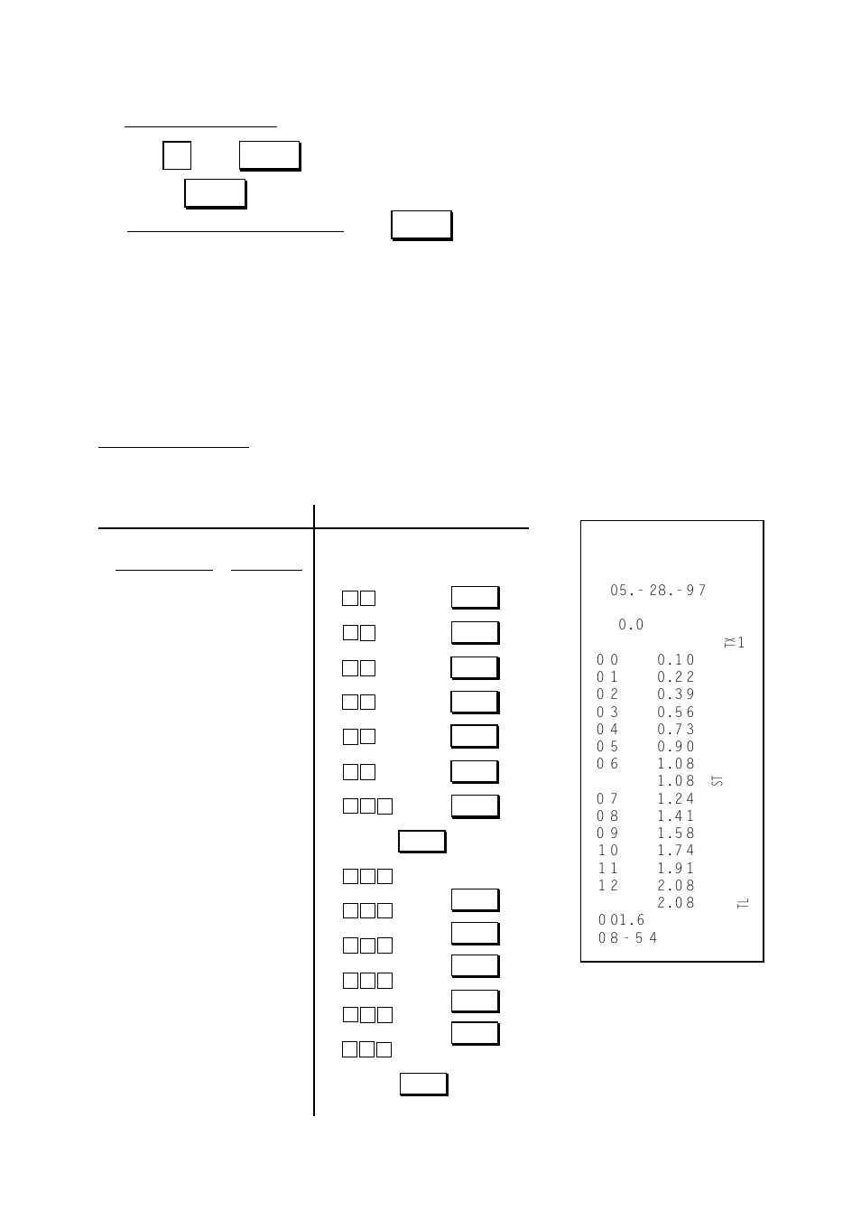 3) tax 1; % rate only, Setting examples | Toshiba TEC MA-186 User Manual | Page 23 / 119