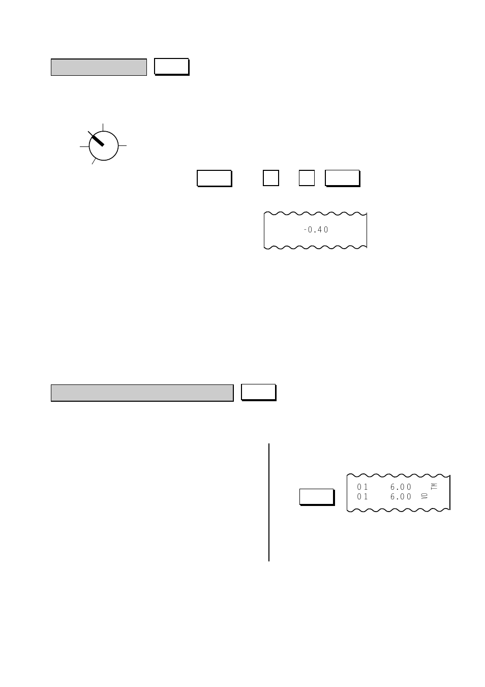 Dollar discount item correct (last line voiding), Dollar discount, Item correct (last line voiding) | Toshiba TEC MA-186 User Manual | Page 55 / 119