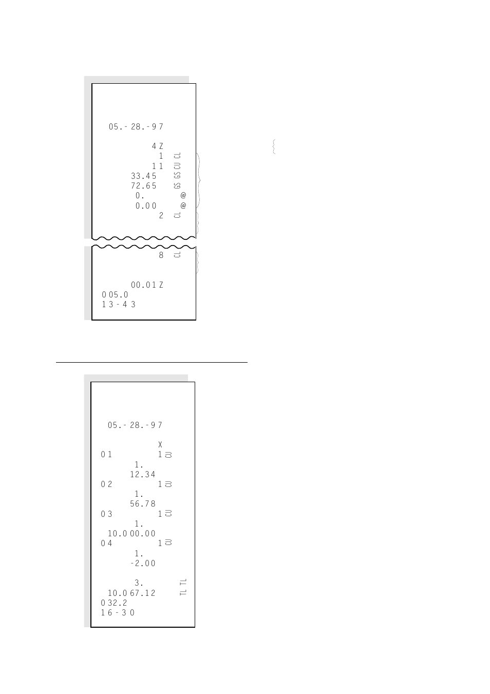 Daily individual department read report | Toshiba TEC MA-186 User Manual | Page 74 / 119