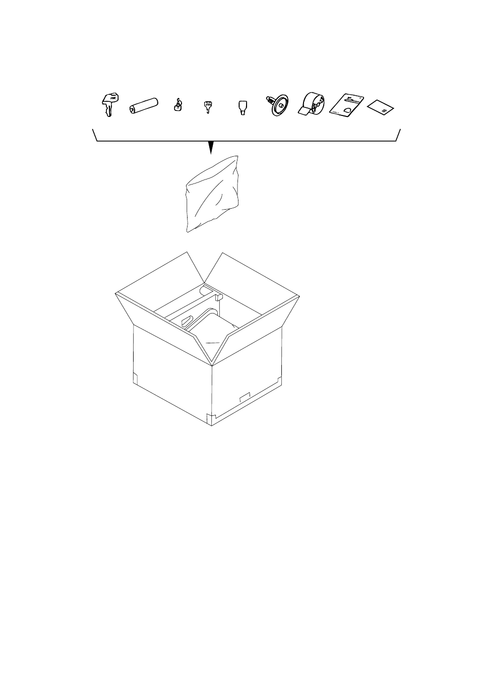 Unpacking | Toshiba TEC MA-186 User Manual | Page 8 / 119