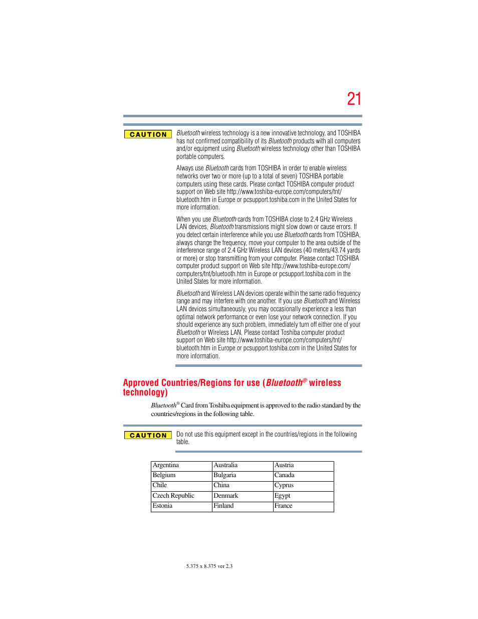 Toshiba SATELLITE PRO S300M User Manual | Page 21 / 250