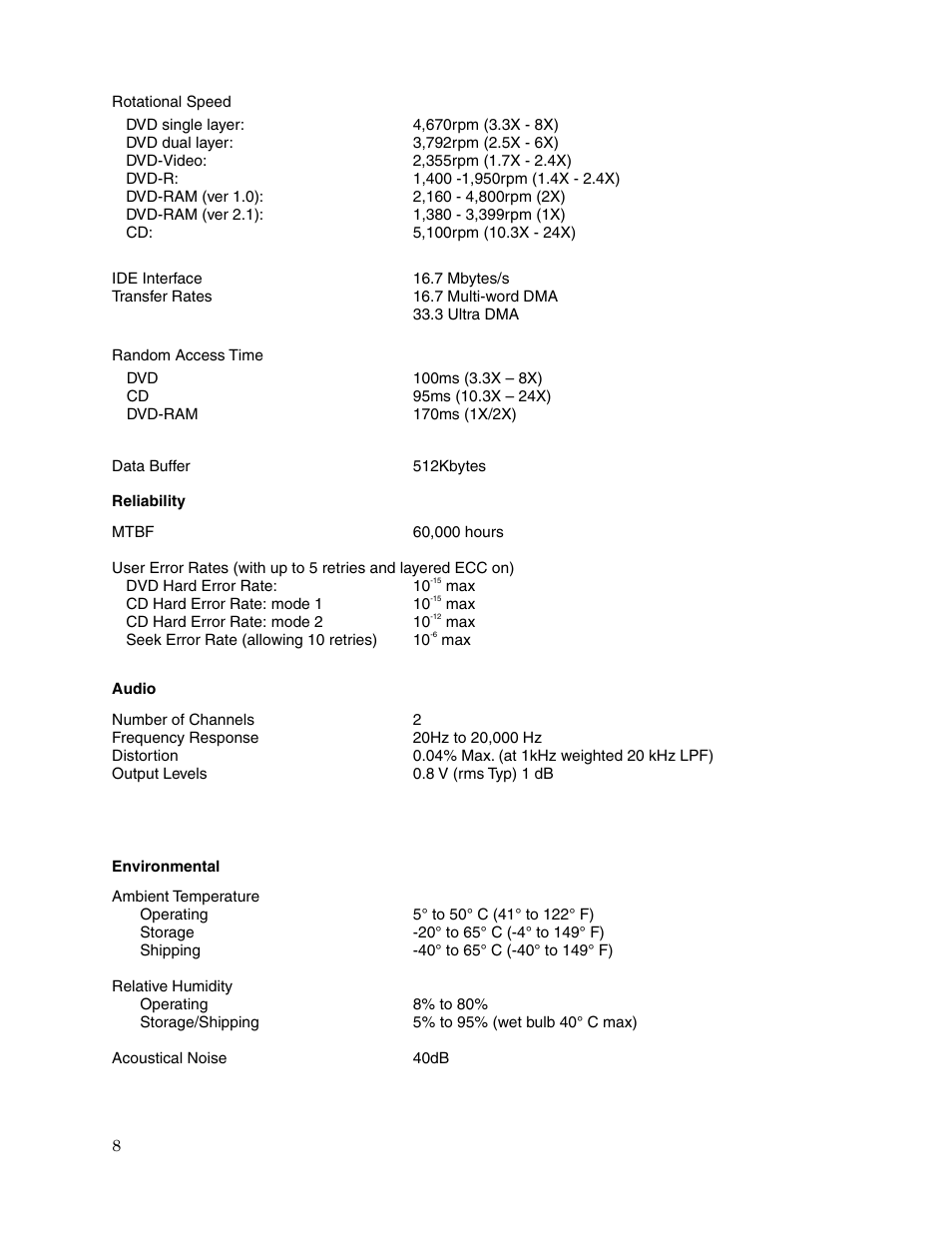 Toshiba SD-C2512 User Manual | Page 10 / 12