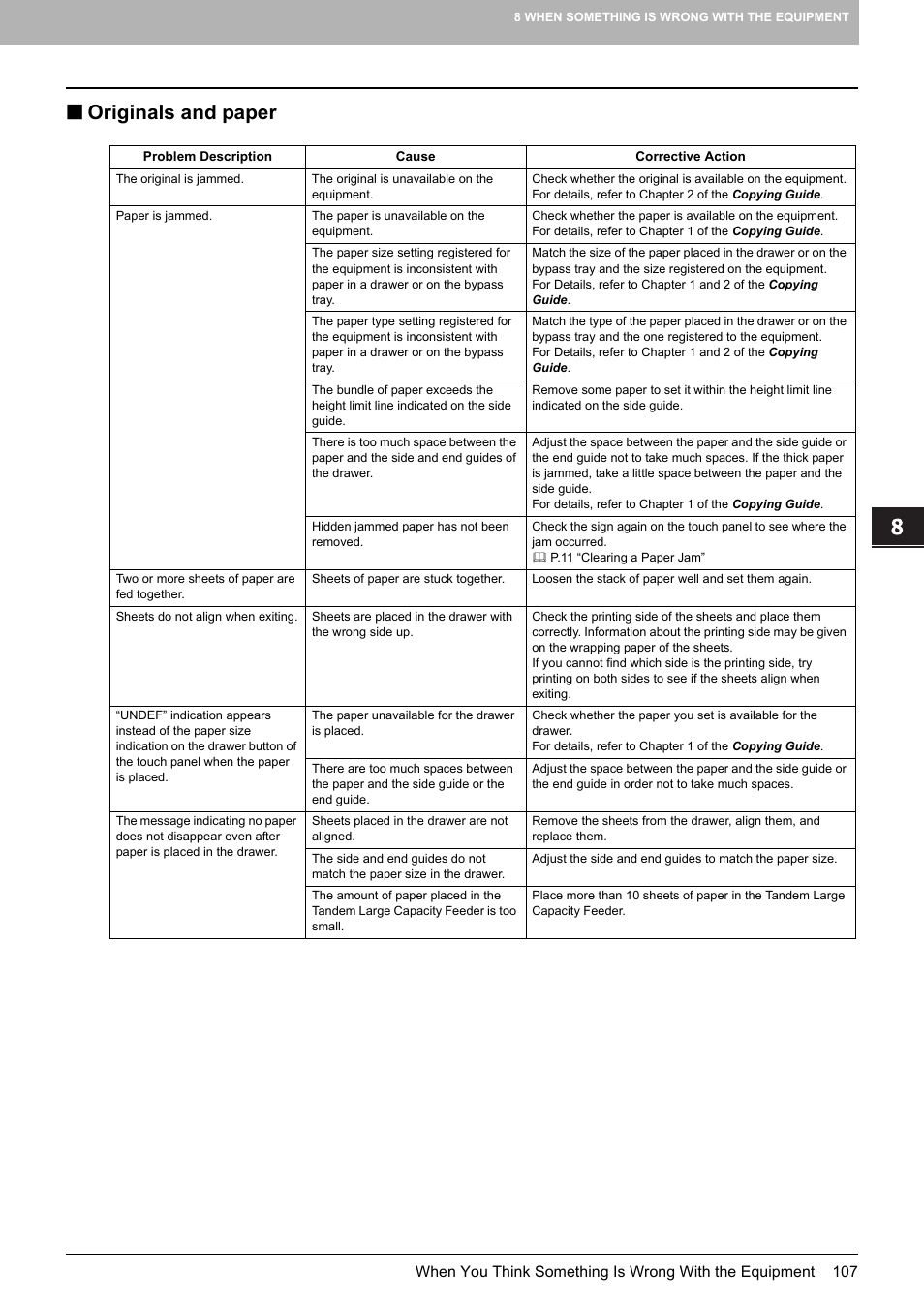 Originals and paper | Toshiba e-studio 5520C User Manual | Page 109 / 114