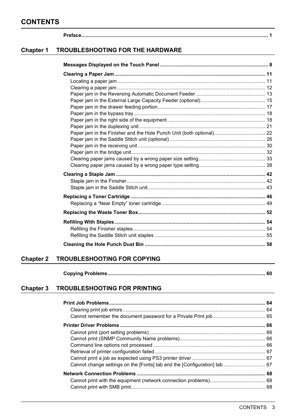 Toshiba e-studio 5520C User Manual | Page 5 / 114