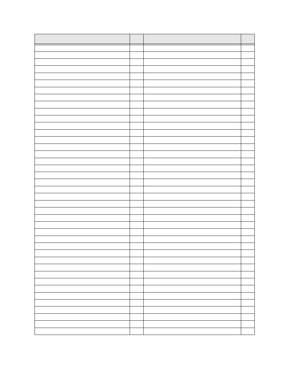 Parameter name no. parameter name no | Toshiba W7 User Manual | Page 55 / 167