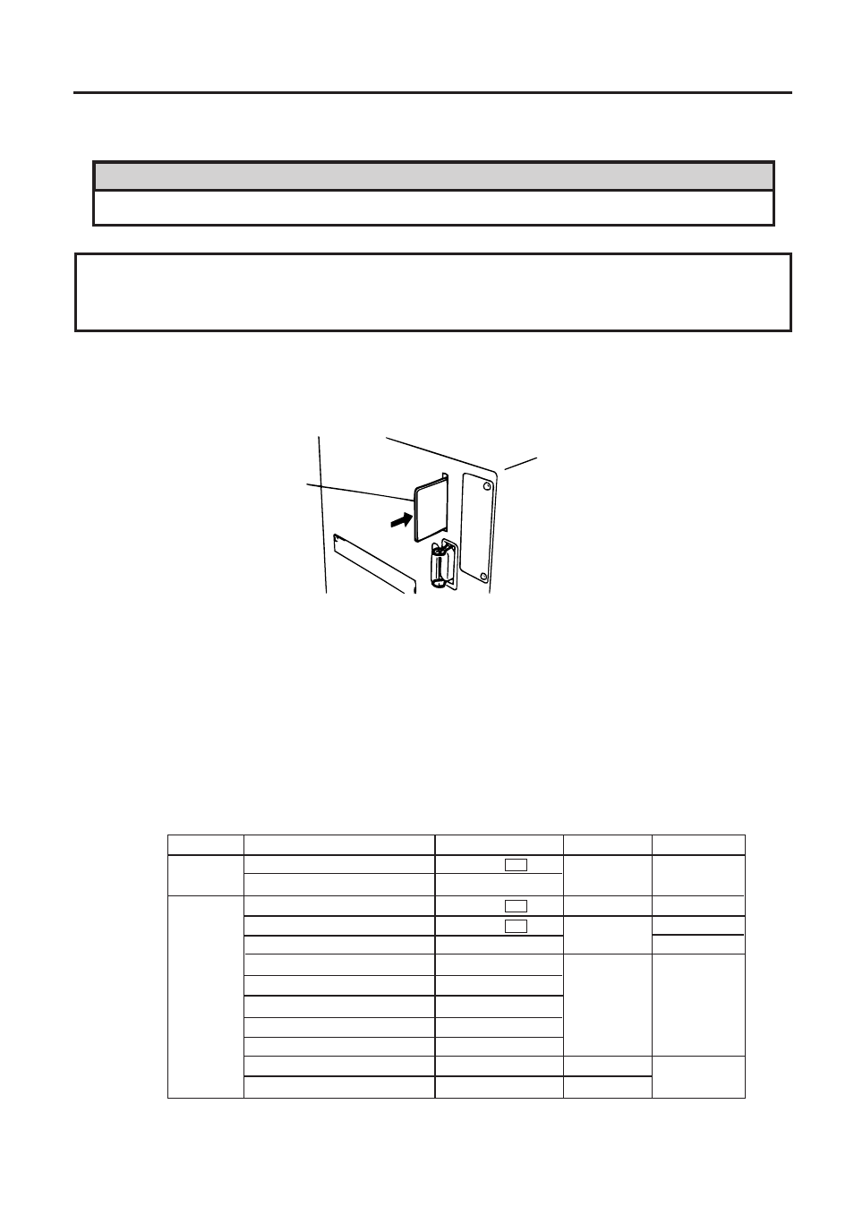 Inserting the optional flash memory card, Inserting the optional flash memory card -1 | Toshiba TEC EM1-33033E User Manual | Page 20 / 32