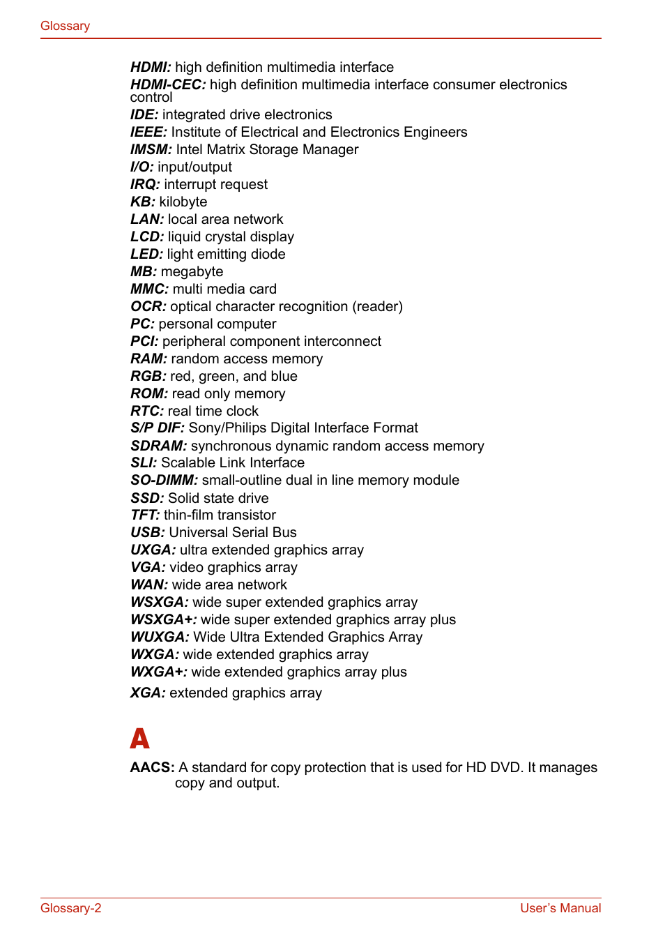 Toshiba SATELLITE L310 User Manual | Page 208 / 224